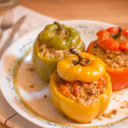 Teaser Image: Albanian Stuffed Peppers